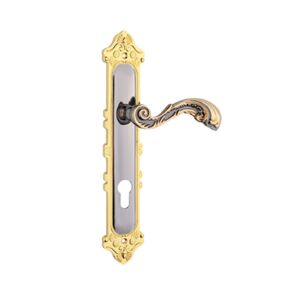 DOOR HANDLE ZINC ALLOY BN RGP DOOR HANDLE ZINC ALLOY BN RGP